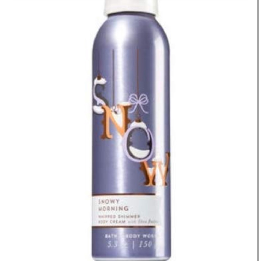 Whipped shimmer lotion